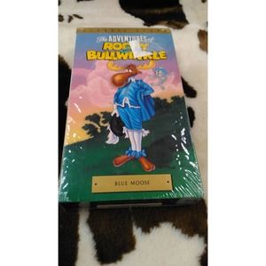 New The Adventures of Rocky & Bullwinkle: Blue Moose VHS Volume 4 (bb1)